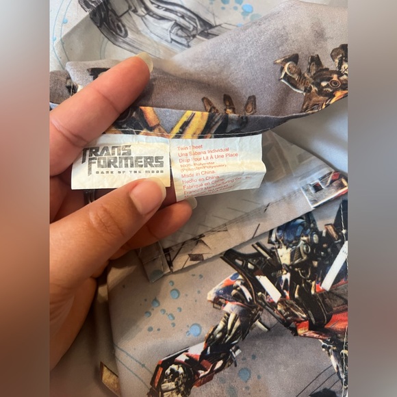 Bundle turtle trouble Transformers Dark of moon two flat twin bed kids bedding - Picture 6 of 11